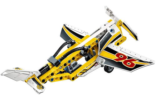 乐高 LEGO 42044 科技机械组 特技表演喷气飞机 2016速拼评测