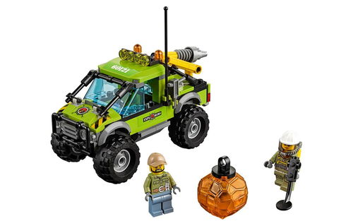 乐高 LEGO 60121 城市系列 火山探险车 2016速拼评测