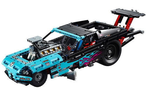 乐高 LEGO 42050 科技机械组 改装竞赛用超级跑车2016速拼评测