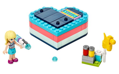 乐高 LEGO 41386 好朋友 斯蒂芬妮的夏日藏宝盒 2019速拼评测