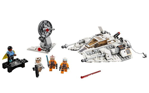 乐高 LEGO 75259 星球大战 20周年纪念套装:雪地战机 2019速拼评测