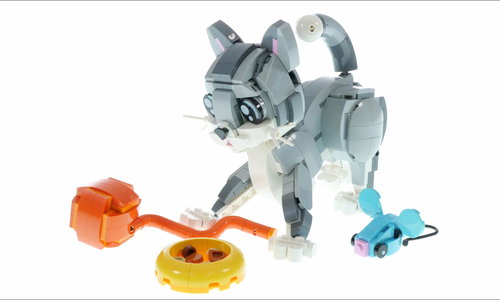 乐高 Creator Playful Cat 31163 速拼