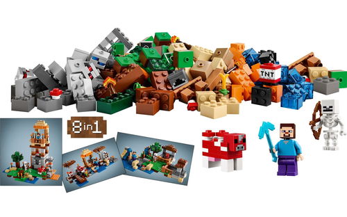 乐高 LEGO 21116 Minecraft 我的世界 八合一手工盒 2014速拼评测
