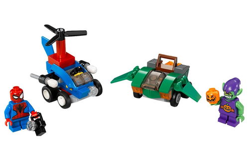 乐高 LEGO 76064 超级英雄 迷你战车 碰碰车 蜘蛛侠vs绿魔 2016速拼评测