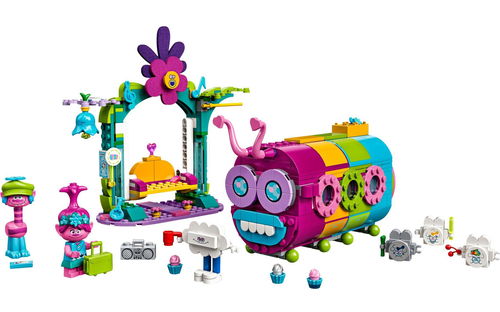 乐高 LEGO 41256 魔发精灵2世界之旅 彩虹虫公交车 2020速拼评测