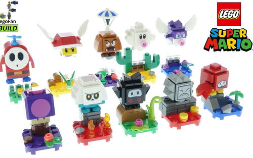 乐高 LEGO 超级马里奥71386 超级马力欧角色包系列2 2021速拼评测