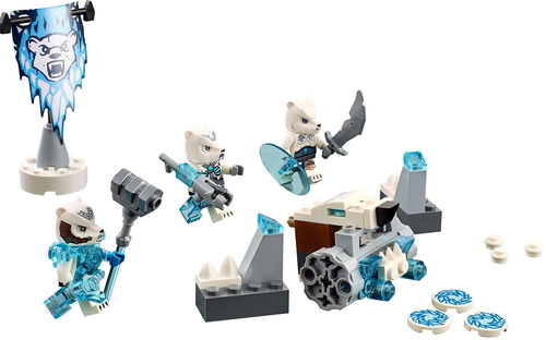 乐高 LEGO 70230 Chima 气功传奇 冰熊部落兵包 2015速拼评测