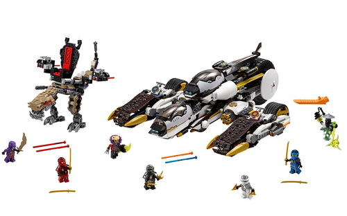 乐高 LEGO 70595 幻影忍者 超级隐形掠袭者 速拼评测
