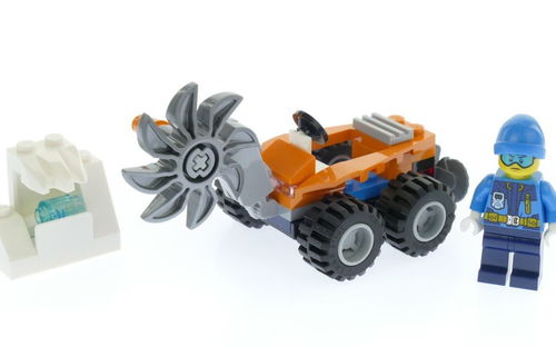 乐高 LEGO 30360 城市系列 北极极地冰锯车拼砌包 2018速拼评测