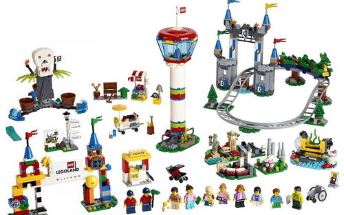 乐高 LEGO 40346 乐高乐园主题游乐场 速拼评测