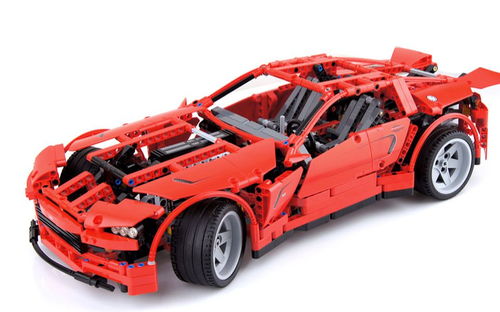 乐高 LEGO 8070 科技机械组 超级跑车 2011速拼评测
