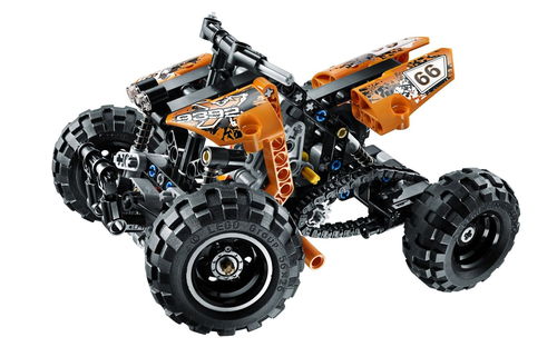 乐高 LEGO 9392 科技机械组 四轮越野机车 2012速拼评测