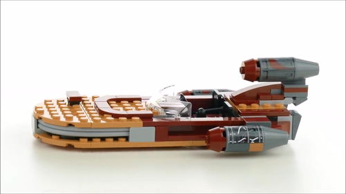乐高 LEGO 75173 星球大战 卢克的陆地飞行器 2017速拼评测
