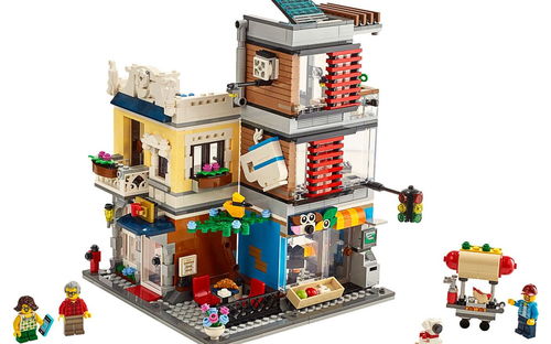 乐高 LEGO 31097 创意百变3合1 宠物店和咖啡厅排楼 2019速拼评测