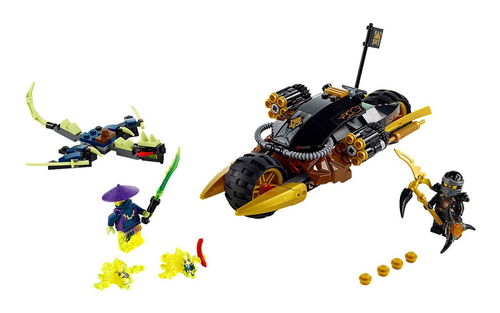 乐高 LEGO 70733 幻影忍者 寇的武装重机车 速拼评测
