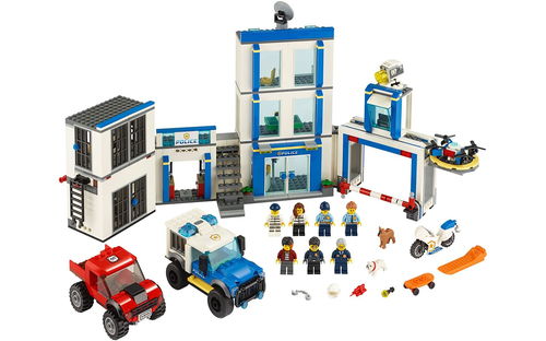 乐高 LEGO 60246 城市系列 警察局 2020速拼评测