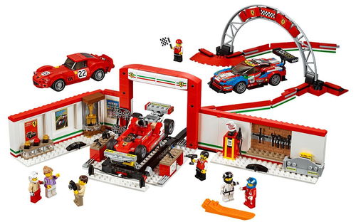 乐高 LEGO 75889 超级赛车系列 法拉利体验中心 2018速拼评测