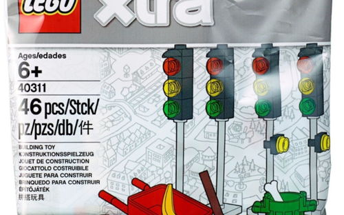 乐高 xtra 40311 交通灯 速组评测