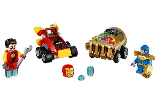 乐高 LEGO 76072 超级英雄 迷你战车 碰碰车 钢铁侠vs灭霸 2017速拼评测