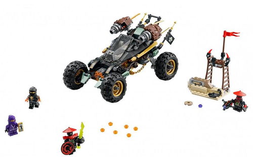 乐高 LEGO 70589 幻影忍者 忍者六连发越野战车 速拼评测