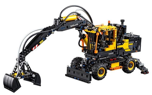 乐高 LEGO 42053 科技机械组 沃尔沃EW挖掘机 2016速拼评测