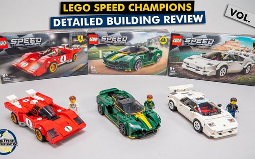 乐高 Speed 2022新品速拼评测合集 76906 76907 76908