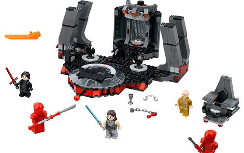 乐高 LEGO 75216 星球大战 斯诺克的王座室 2018速拼评测