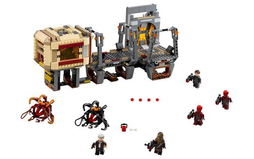 乐高 LEGO 75180 星球大战 逃离拉斯塔触手怪 2017速拼评测