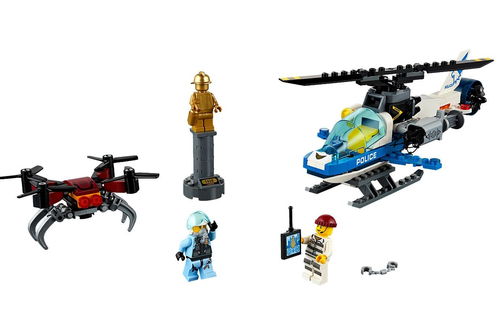 乐高 LEGO 60207 城市系列 空中特警无人机追击 2019速拼评测