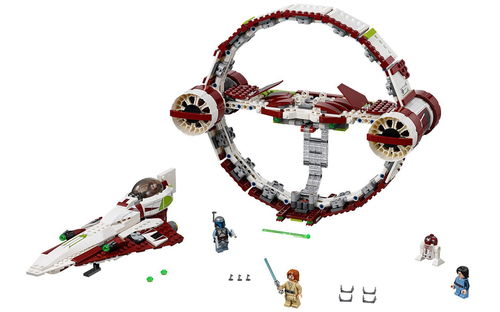 乐高 LEGO 75191 星球大战 超光速绝地武士战机 2017速拼评测