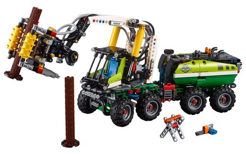 乐高 LEGO 42080 科技机械组 多功能林业机械 2018速拼评测