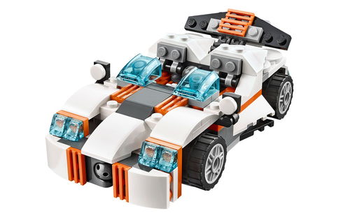 乐高 LEGO 31034 创意百变3合1 跑车 2015速拼评测