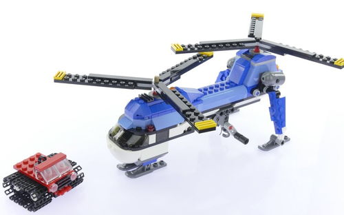 乐高 LEGO 31049 创意百变3合1 双翼直升机 2016速拼评测