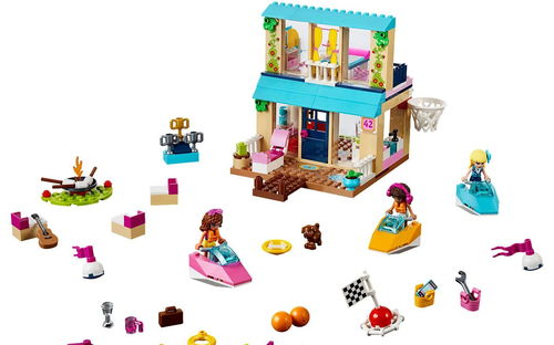 乐高 LEGO 10763 好朋友 斯蒂芬妮的湖畔小屋 2018速拼评测