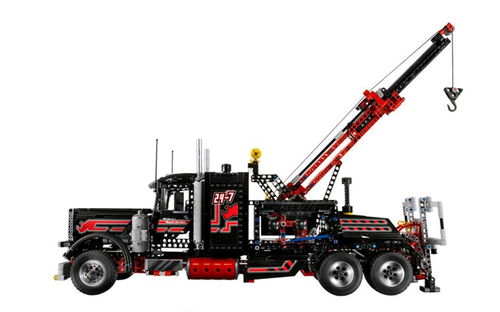 乐高 LEGO 8285 科技机械组 科技美式重型货柜卡车头 2006速拼评测