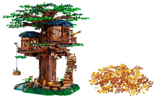 乐高 LEGO 21318 IDEAS系列 树屋 2019速拼评测