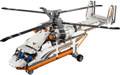 乐高 LEGO 42052 科技机械组 重型运输直升机 2016速拼评测