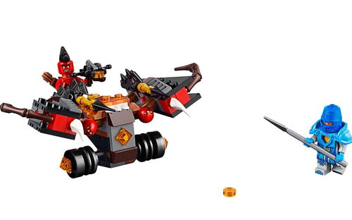 乐高 LEGO 70318 未来骑士团 爆炎双火球发射车 2016速拼评测