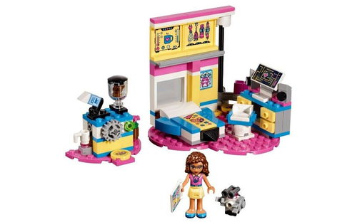 乐高 LEGO 41329 好朋友 奥利维亚豪华卧室 2018速拼评测