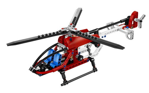 乐高 LEGO 8046 科技机械组 直升机 2010速拼评测