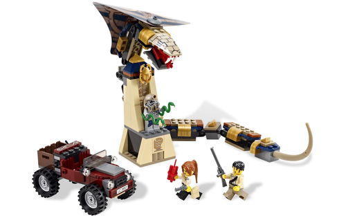 乐高 LEGO 7325 埃及法老 眼镜蛇诅咒 2010速拼评测