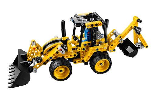 乐高 LEGO 42004 科技机械组 迷你挖掘机 2013速拼评测