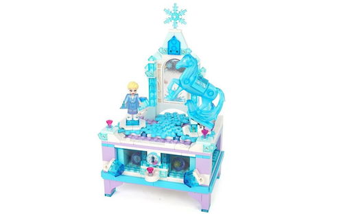 乐高 LEGO 41168 迪士尼公主 冰雪奇缘 爱莎的创意珠宝盒 2019速拼评测