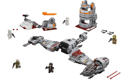 乐高 LEGO 75202 星球大战 Crait星球保卫战 2018速拼评测