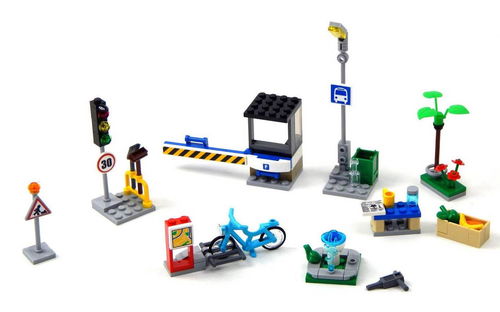 乐高 LEGO 40170 城市系列 城市设施套件 2017速拼评测