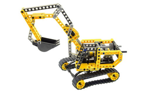 乐高 LEGO 8419 科技机械组 挖掘机 2005速拼评测