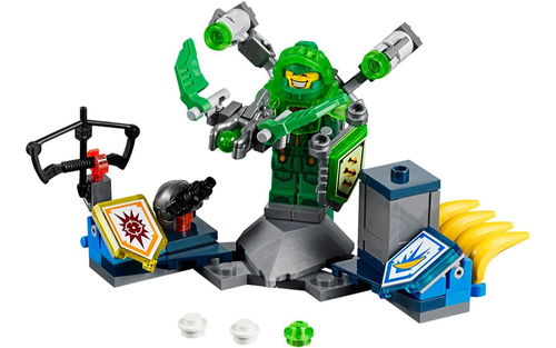 乐高 LEGO 70332 未来骑士团 超级绿骑士阿隆 2016速拼评测