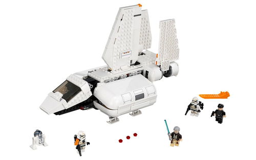 乐高 LEGO 75221 星球大战 帝国登陆艇 2018速拼评测