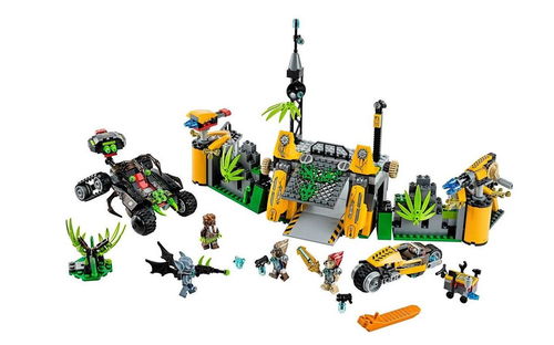 乐高 LEGO 70134 Chima 气功传奇 青目狮外援基地 2014速拼评测