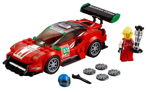 乐高 LEGO 75886 超级赛车系列 法拉利488GT3车队 2018速拼评测